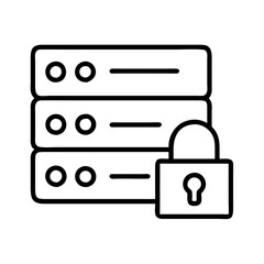 Secure server data protection network security database storage system cloud computing safety lock