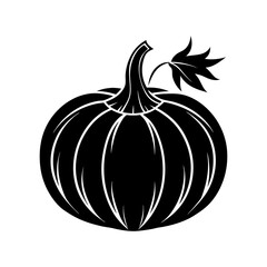 Pumpkin Silhouette vector illustration