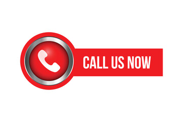 vector Modern call us now header template 
