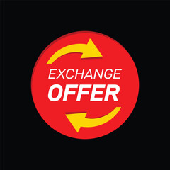 vector exchange offer background for business marketing
