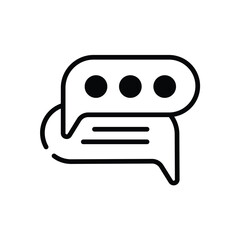 Question  Icon vector stock illustration