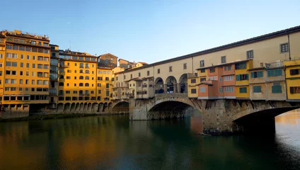 Wall murals ponte vecchio florence italy