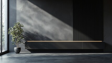 modern interior design. generative ai