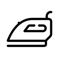Steam Iron Household Appliance Icon Design