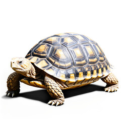 Obraz premium tortoise isolated on transparent background