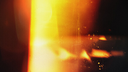film burn noise texture and background, old film frame from analog retro film roll, photo texture with grain and scratches for vintage effect with damaged film burn look