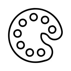 Art palette paint color drawing design creative artist graphic painting artistic tool painter canvas