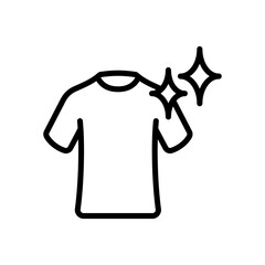 Clean clothes icon vector design illustration