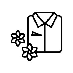 fragrant clothes icon vector design
