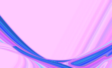 Melted textured abstract background with 3 sweet and soothing colors, copy space.