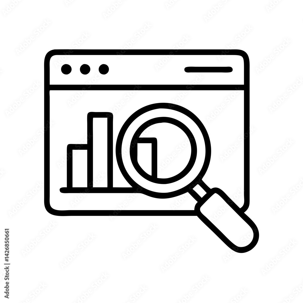 Poster data analysis web search optimization seo research analytics marketing strategy business growth repo