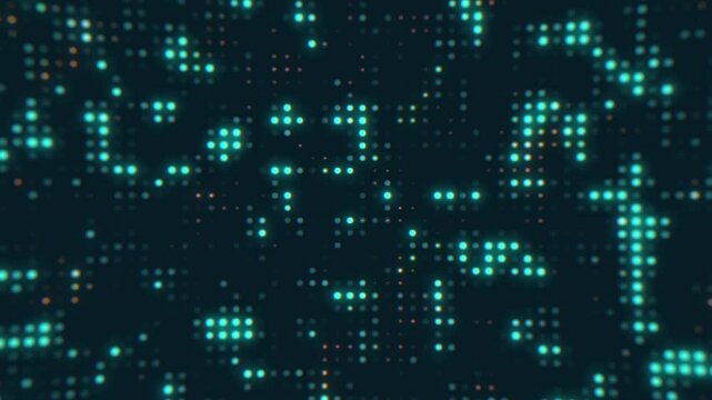 binary code abstract background