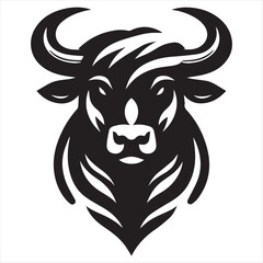Obraz premium head of a bull
