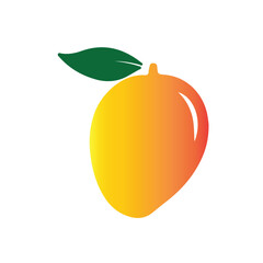 mango with leaf