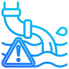 Water Pollution Icon