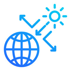 Ozone Depletion Icon