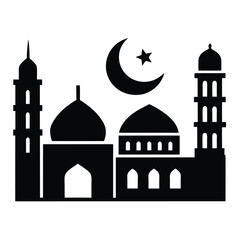 Icons Representing the Holy Cities of Islam