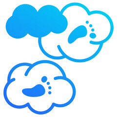 Carbon Footprint Icon