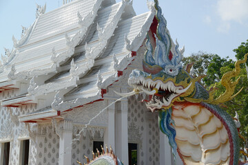 Wat Nong Jab Tao is a temple with a beautiful white ordination hall. It stands out with its...