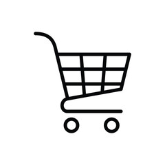 shopping cart icon sign vector design