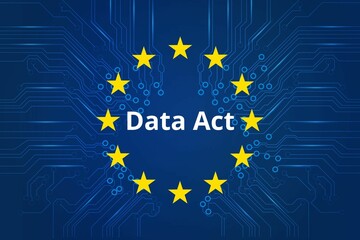 DA (Data Act) introduced by the European Union. Rules for fair access and use of industrial and IoT data. Concept.