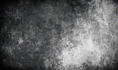 Obraz premium A close-up shot of a worn-out, grungy wall with cracks and decay