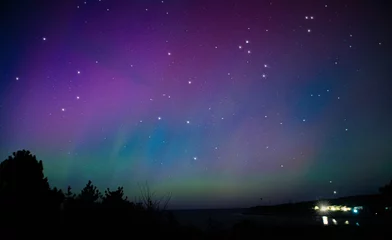 Keuken achterwand Noorderlicht Aurora Borealis  © Jen