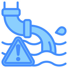 Water Pollution Icon