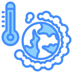 Global Warming Icon