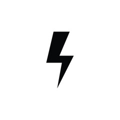 Flash voltage electrical hazard sign vector