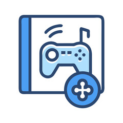 New game or user gaming profile icon concept
