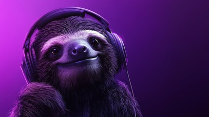 Sloth relaxed happy face wallpaper