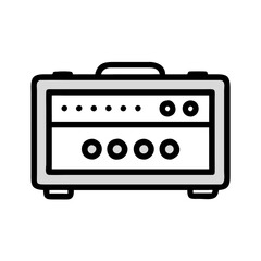 Loading Icon: Rectangular Frame with Four Circular Dots