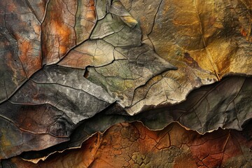 Fototapeta premium Abstract rustic color and shape on surface express nature style texture. Seamless pattern rough vividness curve convey sense of harmony and natural scene perfect for effect and graphic design. AIG61.