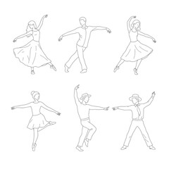 Crowd of people silhouette, cheerful fans people. Big event, concert or sport. Vector illustration