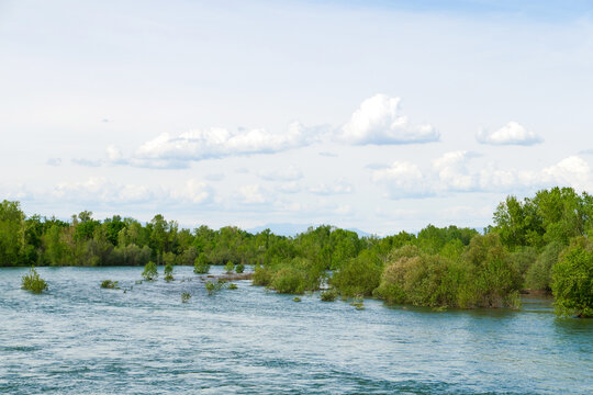 Esondazione di un fiume