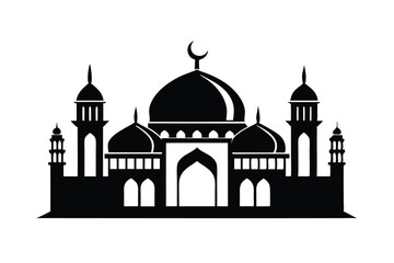 taj mahal silhouette