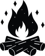 black silhouette of a bird