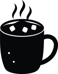 cup of coffee with steam