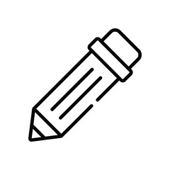Pencil  Icon vector stock illustration