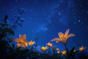 Fototapeta premium Flowers in Grass