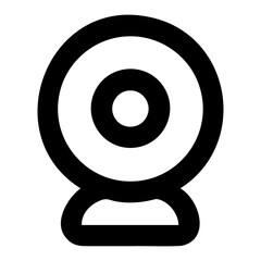 digital Webcam icon vector illustration Isolated on transparent background