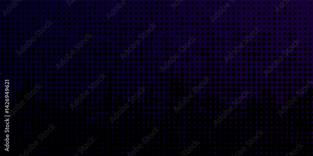Poster black halftone dots gradient pattern pop texture grunge dots background