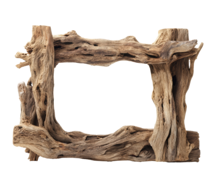 Rustic wooden frame for home decor and artwork display