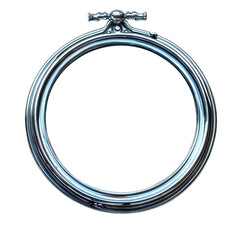 Baby Mirror isolated on transparent background.