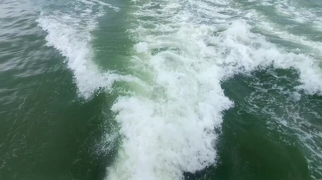 highlight the beauty and power of oceanic waves, along with the peaceful or turbulent environments they create