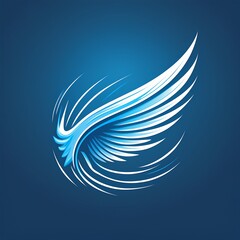 airline logo with wings
