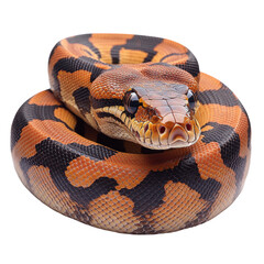 Obraz premium Boa Constrictor isolated on transparent background.