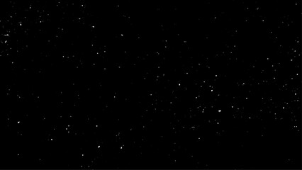 glitter vintage lights background. silve defocused. Bokeh lights on black background, shot of flying snowflakes in the air