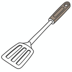 Spatula Vector Illustration Kitchen Tool